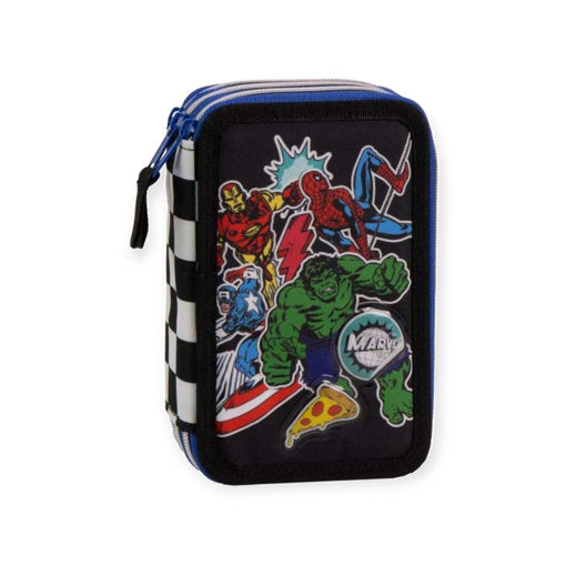 Picture of AVENGERS 3 ZIP FILLED PENCIL CASE